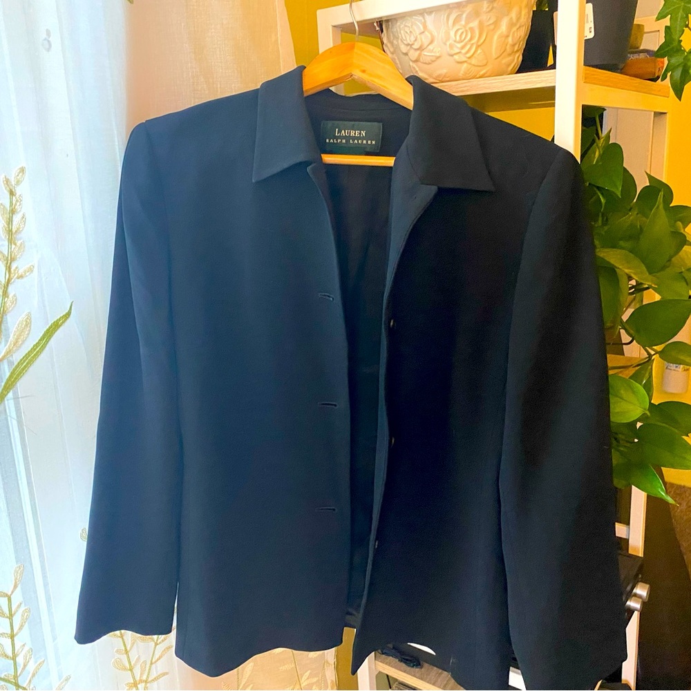 Ralph Lauren | Classic Black Blazer